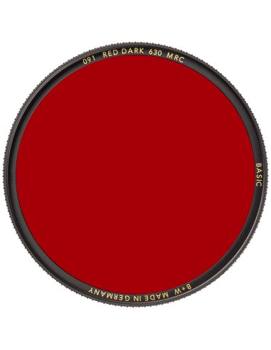 Filtr czerwony ciemny B+W Basic 091 Red Dark...