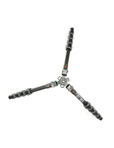 Statyw 3 Legged Thing Leo 2.0 Gray, włókna węglowe, 5-sekcji, udźwig 30kg, głowica Pro Lever