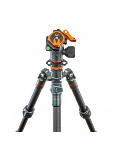 Statyw 3 Legged Thing Leo 2.0 Gray, włókna...