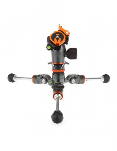 Statyw 3 Legged Thing Leo 2.0 Gray, włókna...