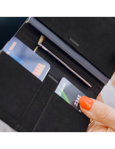 Portfel Peak Design Travel Passport Wallet Eclipse - ciemny fiolet