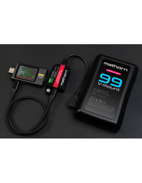 Dwukierunkowy adapter Mathorn MBC-SDT65PD D-TAP na USB-C 65W z funkcjami Smart