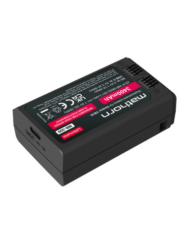 Bateria Mathorn MB-390 Ultimate 3400mAh USB-C...