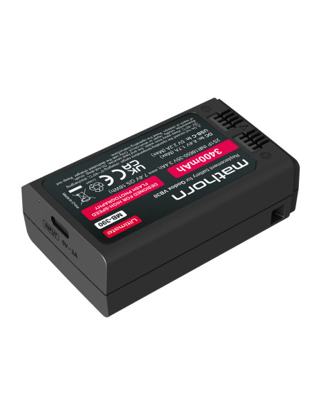 Bateria Mathorn MB-390 Ultimate 3400mAh USB-C zamiennik Godox VB30