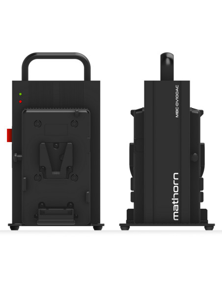 Ładowarka dwukanałowa V-mount  Mathorn MBC-DV100AC 16.8V 3A 2x50W wersja EU