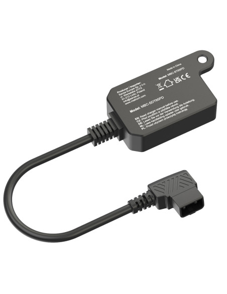 Dwukierunkowy adapter Mathorn MBC-SDT65PD D-TAP na USB-C 65W z funkcjami Smart