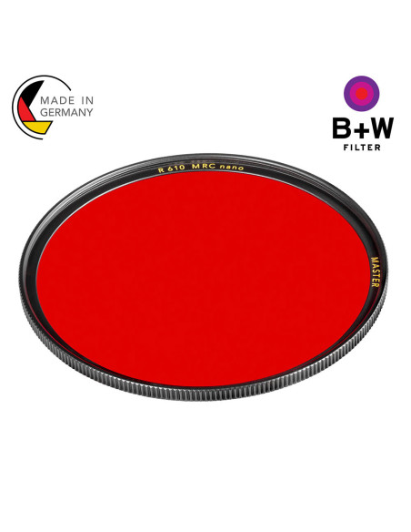 Filtr czerwony 77mm B+W MASTER R610 Red MRC nano 1110456