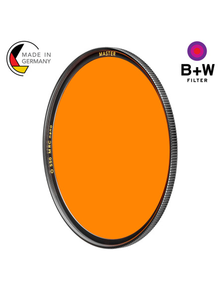 Filtr pomarańczowy 52mm B+W MASTER O550 Orange MRC nano 1110434