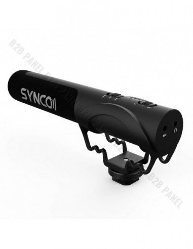 Synco M3 Camera Microphone - Cardioid with Monitor and LowCut filter