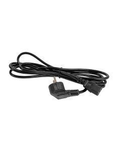 GlareOne Power Cable - angled plug CEE 7/7 (E/F) to C13...