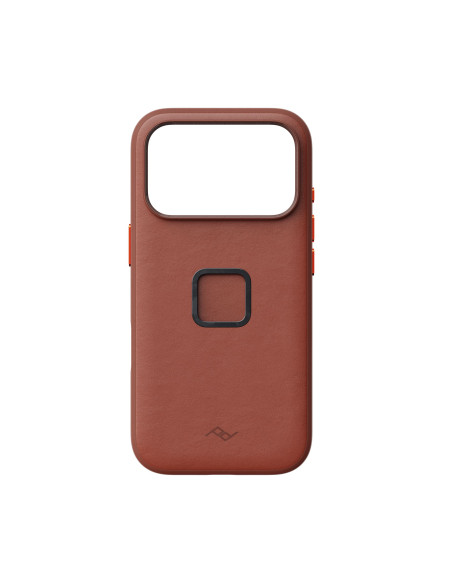 Peak Design Mobile Everyday Case Slimlink iPhone 18 Pro Redwood Clarino