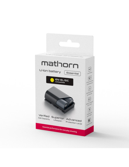 Bateria Mathorn MB-E210 Essential 2000mAh zamiennik Nikon EN-EL15C