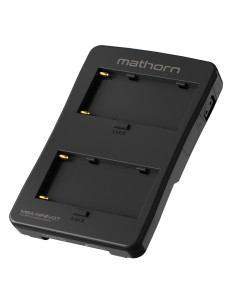 Mathorn MBA-NP2VDT Dual NP-F to V-Mount Adapter with...