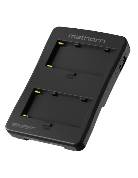 Adapter Mathorn MBA-NP2VDT Dual NP-F do V-Mount z portem D-TAP