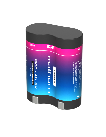 Mathorn Ultimate 2CR5 1500mAh – Lithium Manganese Dioxide Battery 6V