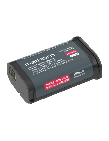 Mathorn battery MB-264 Ultimate 2600 mAh for Leica BP-SCL6