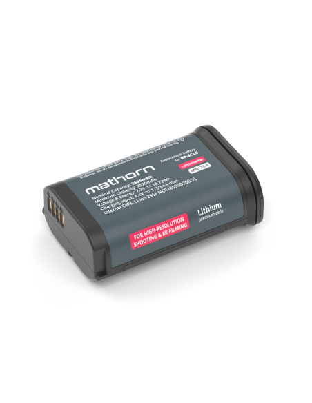 Mathorn battery MB-264 Ultimate 2600 mAh for Leica BP-SCL6