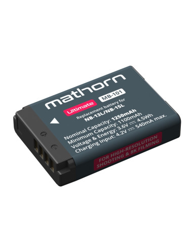 Mathorn battery MB-101 Ultimate 1250mAh 3.6V...