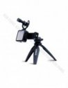 Synco Vlogger Kit 2 zestaw mikrofon M1S, lampa LED, uchwyt MOBILE, statyw