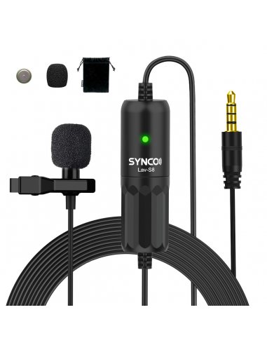 Synco S8 lavalier microphone - mini-jack 3,5 mm