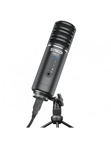 Synco V1 USB Microphone with Monitor - Condenser