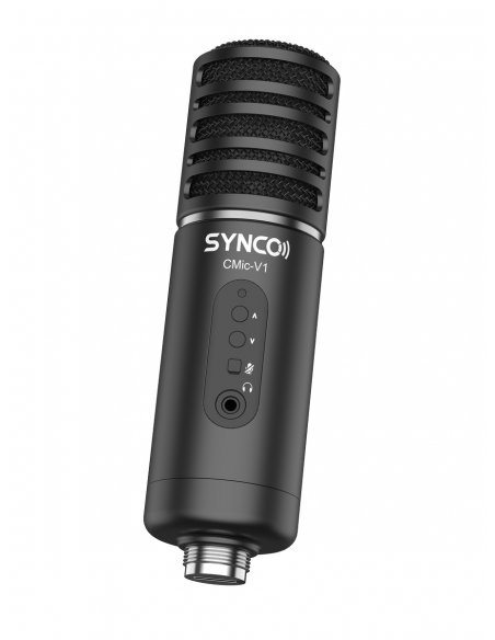 Synco V1 USB Microphone with Monitor - Condenser