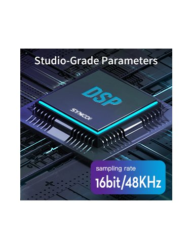 Synco V1 mikrofon USB z odsłuchem - pojemnościowy