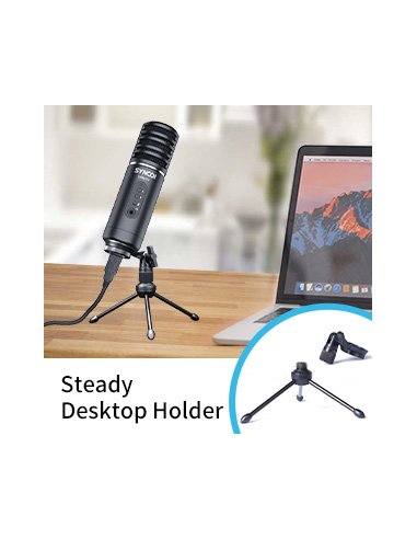 Synco V1 mikrofon USB z odsłuchem - pojemnościowy