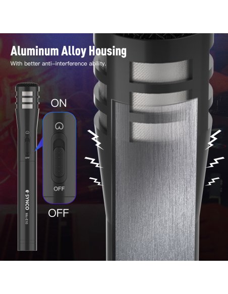 Synco E10 Vocal Microphone - Cardioid Electret