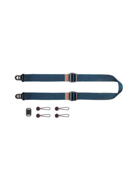 Pasek na szyję lub ramię SLIDE LITE MIDNIGHT v3 niebieski do lekkich aparatów