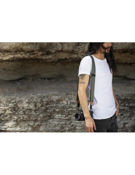 Peak Design Pasek na szyję SLIDE SAGE v3 szarozielony