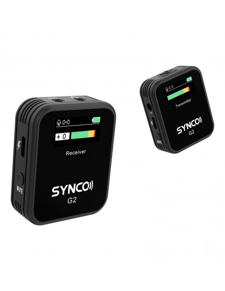 Synco G2 A2 Wireless Microphone System 2,4 GHz with screen