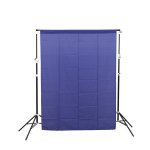 GlareOne blue fabric backdrop 1,5x2,1 m
