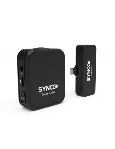 Synco G1TL Wirelles System with Apple Lighting MFI + USB-C connector