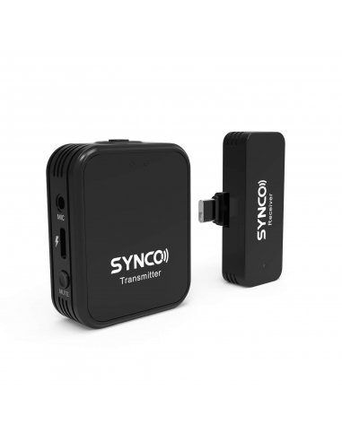 Synco G1T bezprzewodowy system mikrofonowy USB-C, 1 nadajnik, 1 odbiornik, 1 konektor