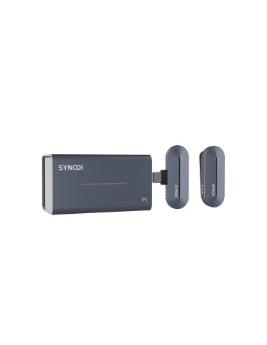 Synco P1T wirelles system USB-C grey-blue