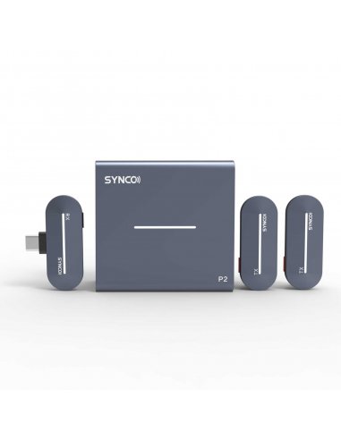 Synco P2T wirelles system USB-C grey-blue
