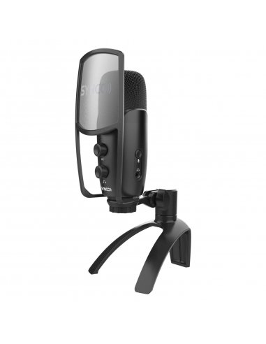 Synco V2 USB Condenser Microphone with POP filter and Monitor