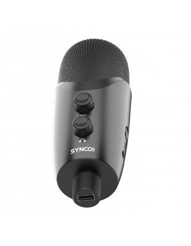 Synco V2 mikrofon USB z filtrem POP i odsłuchem...