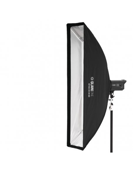 GlareOne Softbox 35x140 PRO Kit - grid included