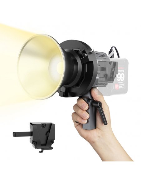 COLBOR adapter do baterii V-Mount + kabel D-tap to usb-c do lamp CL-60, CL-60R, CL-100X