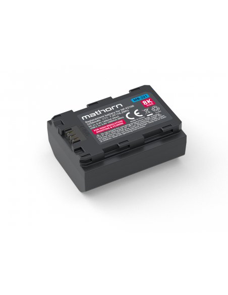 OUTLET: Bateria Mathorn MB-221 2250mAh USB-C zamiennik NP-FZ100 (EOL)