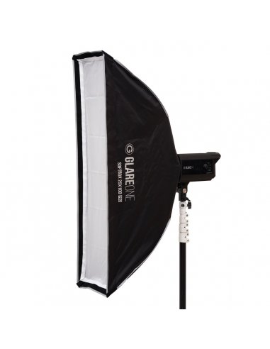 GlareOne Softbox 25x100 PRO Kit - grid included