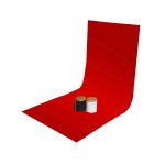 GlareOne PVC Background 60x130cm - red