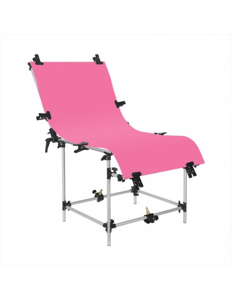 GlareOne tło PVC 60x130cm - różowe