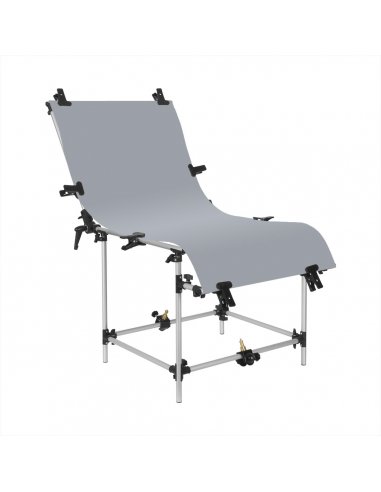 GlareOne tło PVC 60x130cm - szare