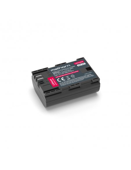 OUTLET: Bateria Mathorn MB-202 Ultimate 2400mAh USB-C zamiennik LP-E6NH (EOL)