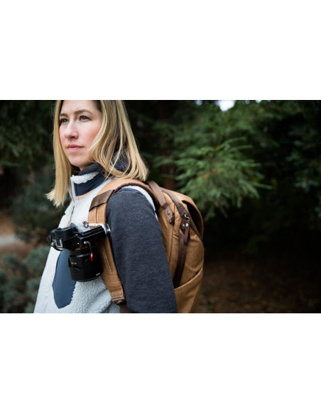 Uchwyt Peak Design Capture V3 z płytką standard - srebrny