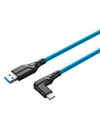 Kabel fotograficzny Mathorn MTC-201 2m 10Gbps 60W USB A-C90 ArcticBlue