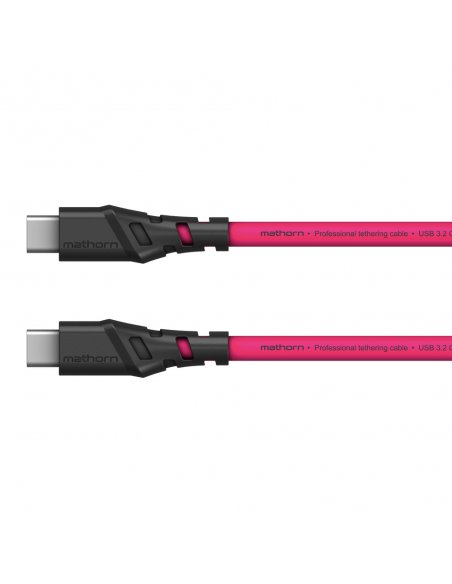 Kabel fotograficzny Mathorn MTC-510M 5m 10Gbps 60W USB C-C Magenta